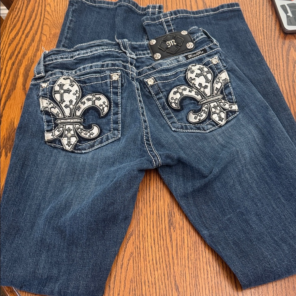 Miss Me Mid-Rise Boot Cut Jeans, 27x32 - Picture 6 of 10